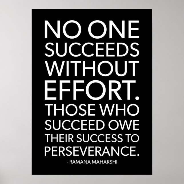 Success and Gym Motivational Poster (Front)
