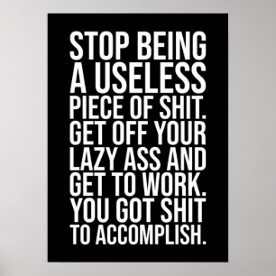 Success and Gym Motivational Poster