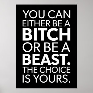 Success and Gym Motivational Poster