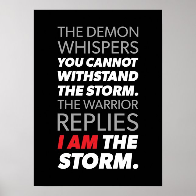 Success and Gym Motivational Poster (Front)