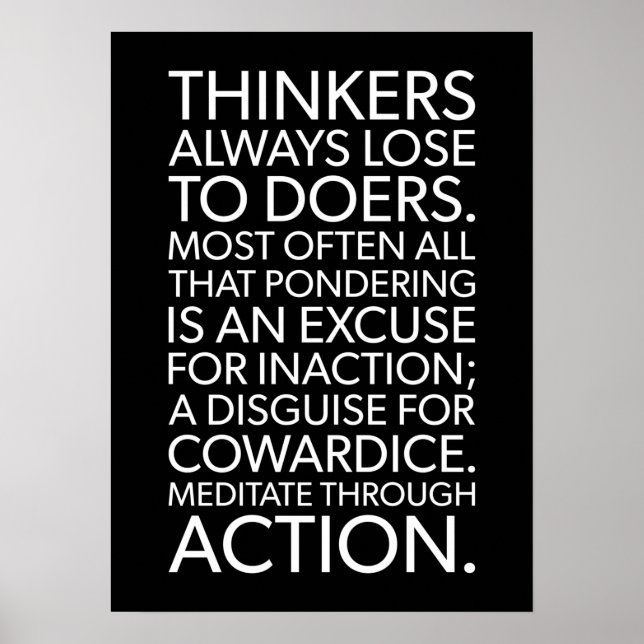 Success and Gym Motivational Poster (Front)