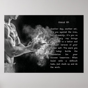 Success and Gym Motivational Poster