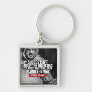 Success And Learning - Workout Inspiration Key Ring