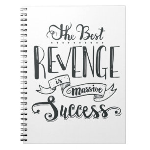 Success Attitude Dreams Goals Motivational Quote Notebook