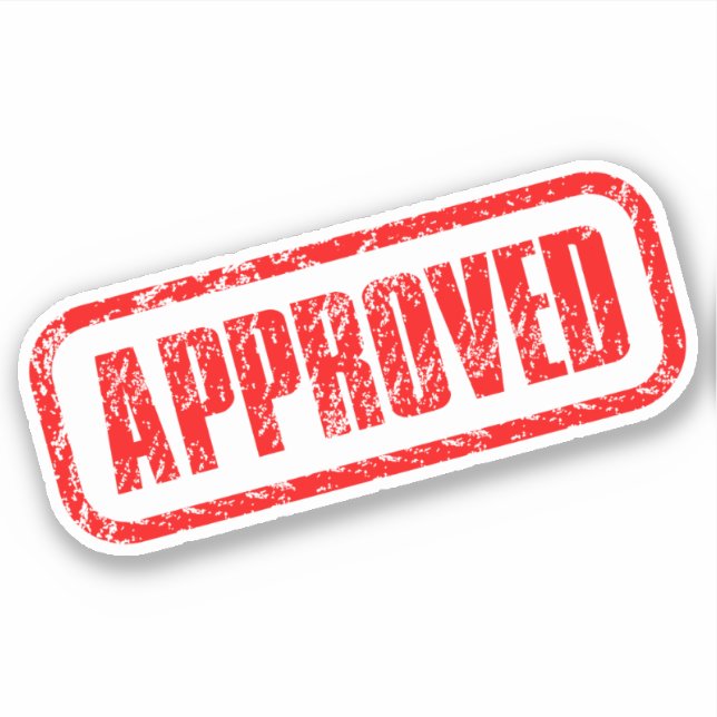 Success Certified - Officially Approved Stamp (Front)