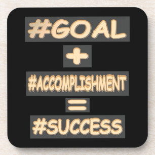 "SUCCESS EQUATION" Cute Design. Buy Now Coaster