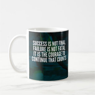 Success, Failure, Courage - Workout Motivational Coffee Mug