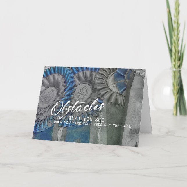 SUCCESS Greeting Card (Front)