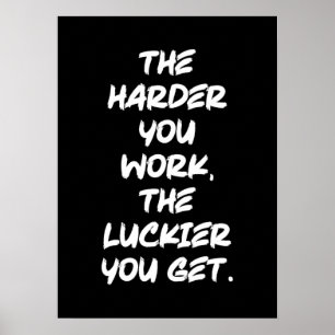 Success, Hustle, Grind and Gym Motivational  Poster