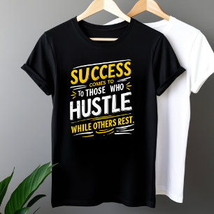 Success Hustle Motivation T-Shirt Inspire & Hustle Tri-Blend Shirt