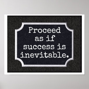 Success Inevitable - print