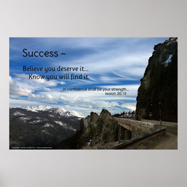Success...inspirational poster (Front)