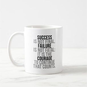 Success Is Not Final Coffee Mug