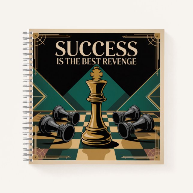 Success Is The Best Revenge Notebook (Front)