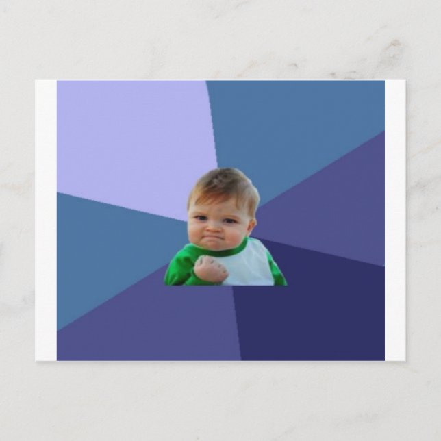 Success kid postcard (Front)