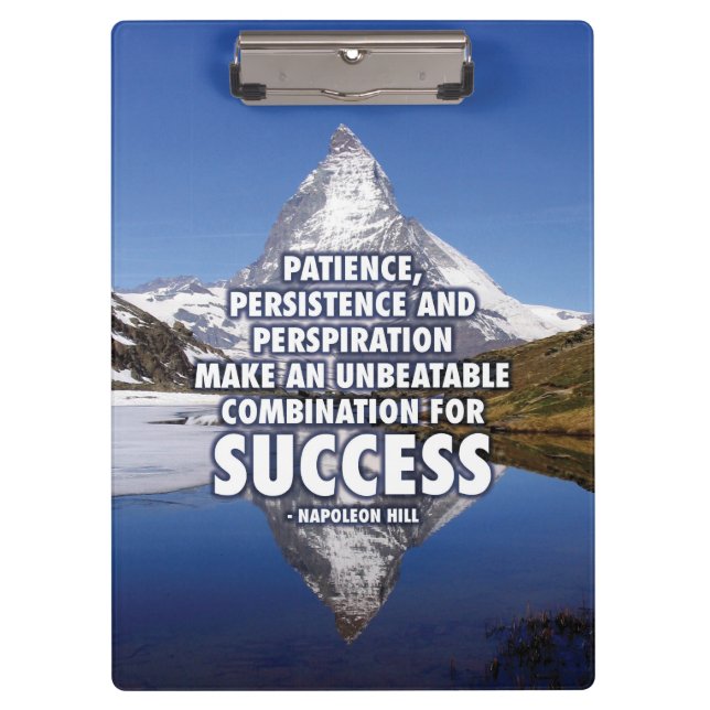 SUCCESS - Motivational Clipboard (Front)