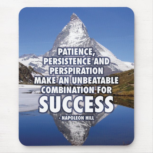 SUCCESS - Motivational Mouse Mat (Front)