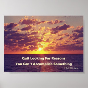 Success Motivational Quote Poster