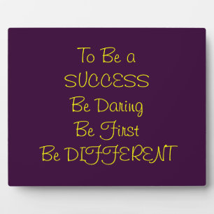 Success Plaque