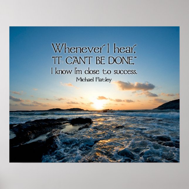 Success Poster (Front)