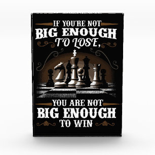 Success Quote You Are Not Big Enough To Win Photo Block