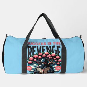 SUCCESS REVENGE LESSONS LEARN LARGE DUFFLE BAG