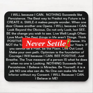 Success Speak Mouse Pad