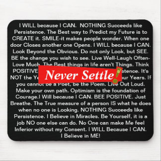 Success Speak Mouse Pad