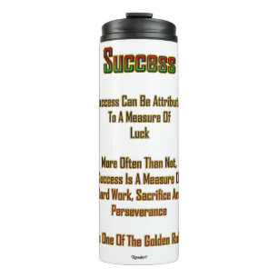 Success Thermal Tumbler