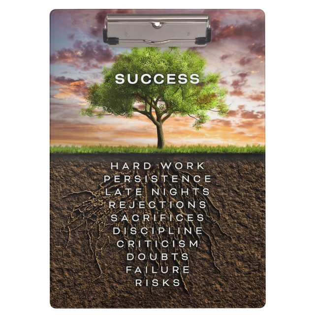 Success Tree Clipboard (Front)