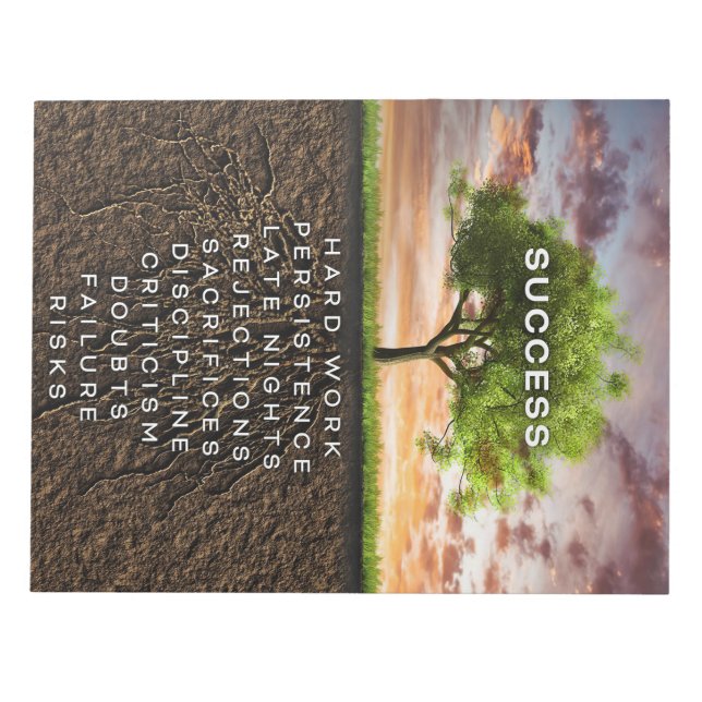 Success Tree Notepad (Front)