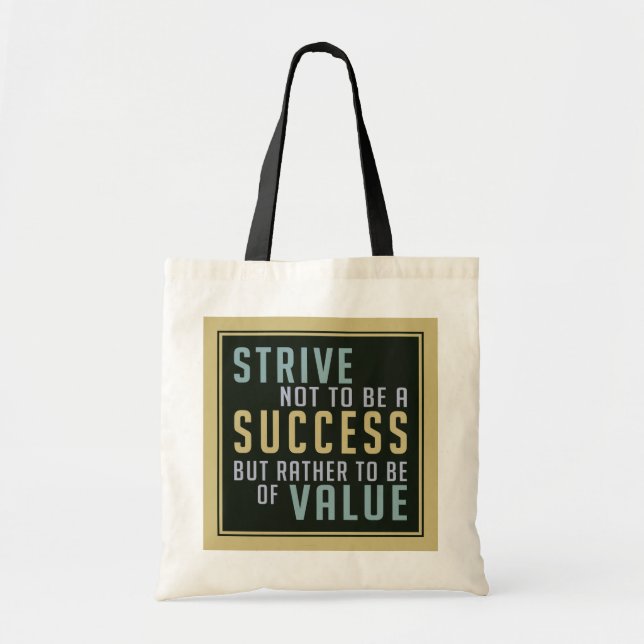 Success & Value Motivational bags (Front)