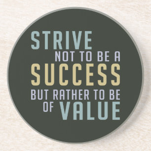 Success & Value Motivational coaster