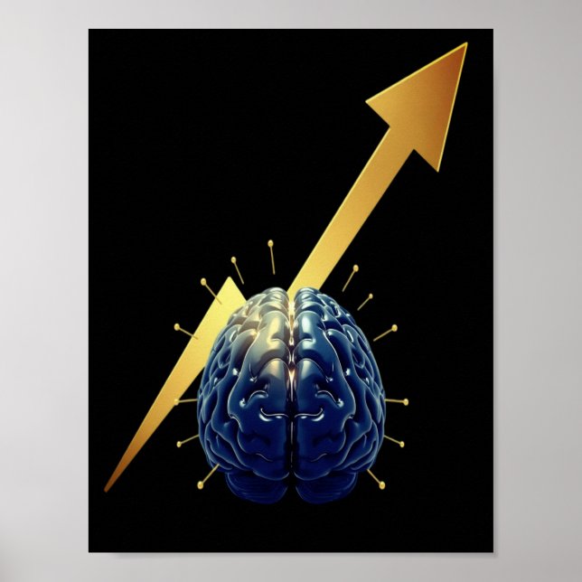 Success Wall Poster – Bold Motivational Wall Art (Front)