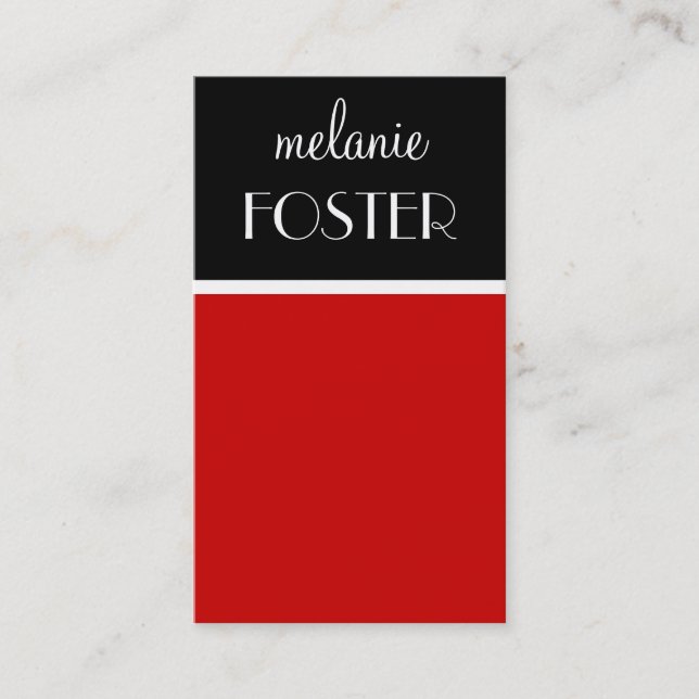 Successfully Simple Business Card (Front)
