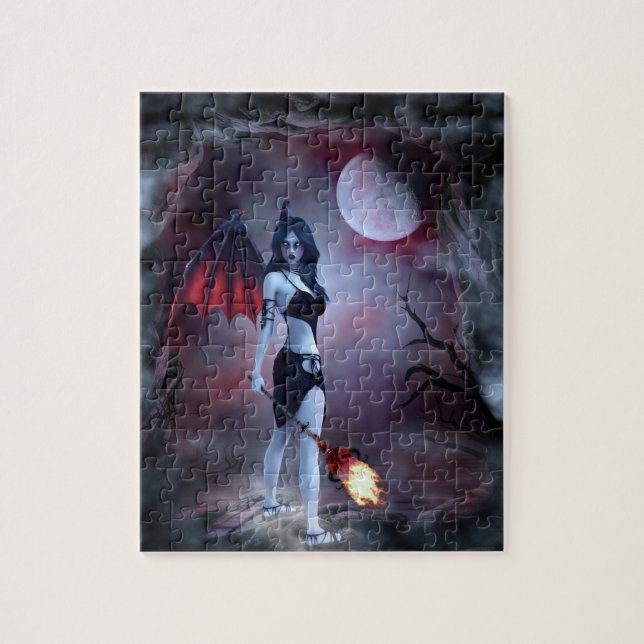 Succubus Fantasy Jigsaw Puzzle (Vertical)