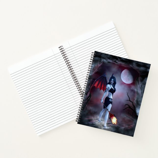 Succubus Fantasy Notebook (Inside)
