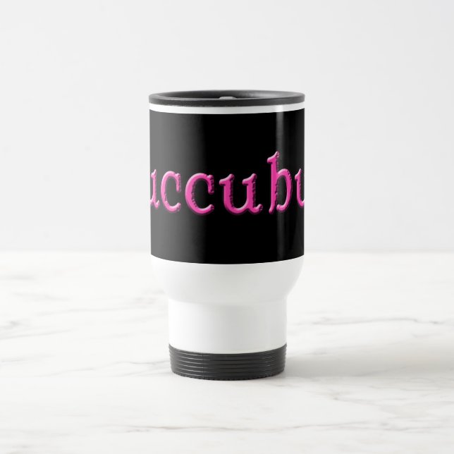 SUCCUBUS Succubus Halloween Tee Travel Mug (Center)