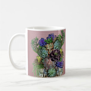Succulent Art Coffee Mug