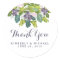 Succulent Bouquet II Floral Wedding Custom Sticker