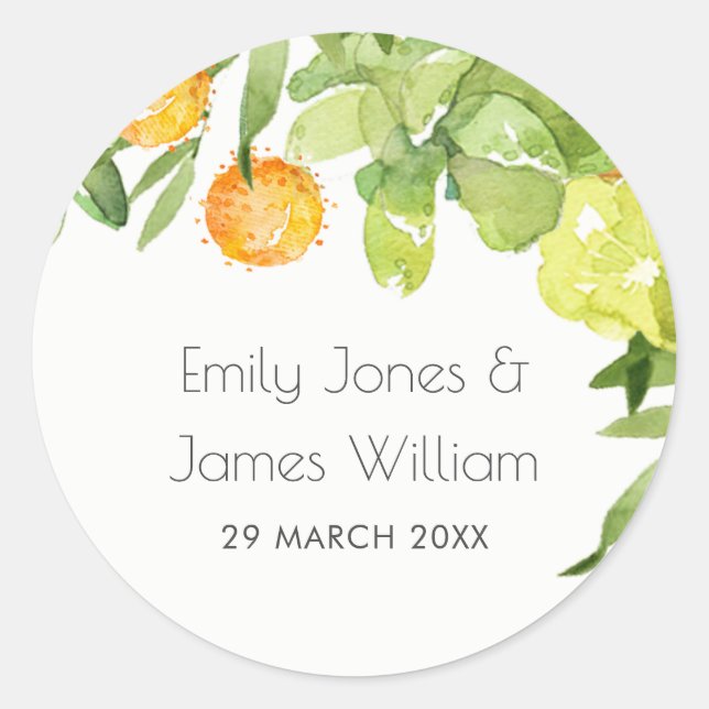 SUCCULENT CACTUS FLORAL WATERCOLOR ENVELOPE SEAL (Front)