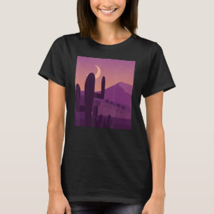 Succulent Desert Plant Cacti  Moonlight Cactus T-Shirt