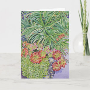 Succulent Garden Card