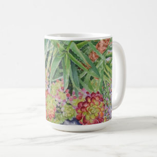 Succulent Garden Coffee Mug