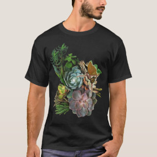 Succulent garden design T-Shirt