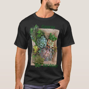 Succulent garden design T-Shirt