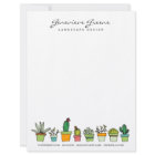 Succulent Garden Letterhead