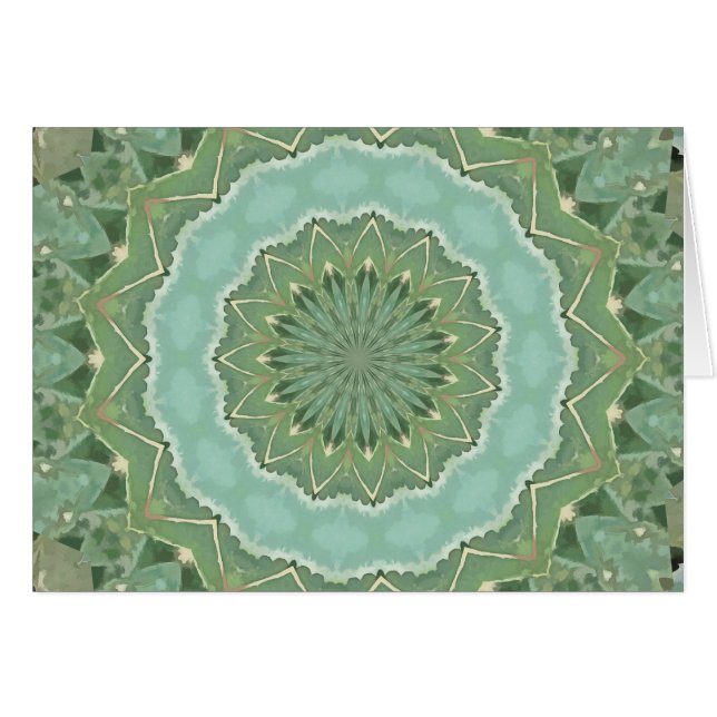 Succulent Mandala (Front Horizontal)