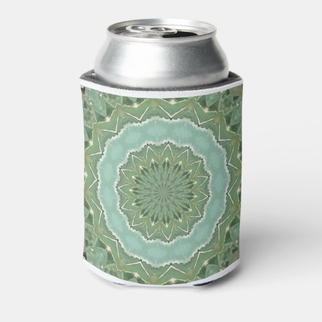 Succulent Mandala Can Cooler (Can Back)