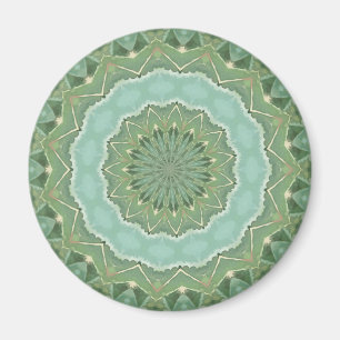 Succulent Mandala Magnet
